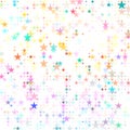 Dots colored star badesign