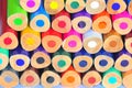 Dots in colors (colorful pencils) Royalty Free Stock Photo