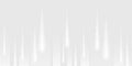 Dots Digital Technology Grey Light Vector Background. Artificial Intelligence Abstract Data Code Concept. White Rain