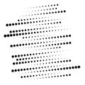 Dots, half-tone element. speckle, stipple geometric pattern. circles halftone pattern. polka dots, screntone design element