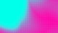 Dots halftone green pink color pattern gradient texture background. Royalty Free Stock Photo