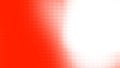 Dots halftone red white color pattern gradient texture background. Royalty Free Stock Photo