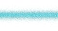 Dots scatter plot with dense aqua and white particles creating a textured horizontal Royalty Free Stock Photo