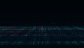 Dots texture with noise effect. Abstract halftone background. Vector glitch backdrop. Digital screen with matrix or binary code Royalty Free Stock Photo