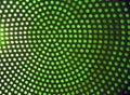 Dotted background of the colorful circles, green geometric pattern.