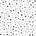 Dotted Black Ink Pattern