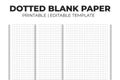 Dotted Blank Paper Kdp interior