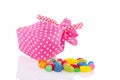 Dotted candy bag