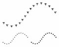 Dotted function line Composition Icon of Raggy Parts