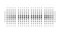 Dotted Halftone Pattern Icon for Modern Textures and Backgrounds, vector design Generative AI Royalty Free Stock Photo