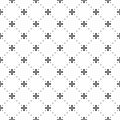 Dotted line rhombus seamless pattern. Modern stylish texture. Repeating geometric tiles with dotted rhombus. Royalty Free Stock Photo