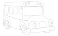 Dotted line school bus