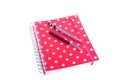 Dotted notebook