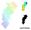 Vector Spectral Pixel Map of Chhattisgarh State