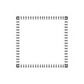 Dotted Square Frame Royalty Free Stock Photo