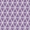 Dotted Triangle Seamless Background Royalty Free Stock Photo