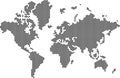 Dotted World Map Royalty Free Stock Photo