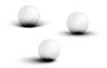 Dotwork 3D Spheres background. Black noise stipple dots. Dotted vector Royalty Free Stock Photo