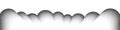 Dotwork mountain pattern background. Black noise stipple dots. Dotted vector