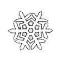 Dotwork Snowflake