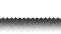 Dotwork wave pattern background. Black noise stipple dots. Dotted vector