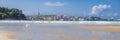 Douarnenez in Brittany, panorama Royalty Free Stock Photo