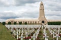 Douaumont ossuary and WW1 cemetery Verdun, France Royalty Free Stock Photo