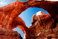 Double arch Royalty Free Stock Photo