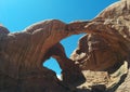 Double arch at Arches National Park