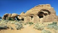 Double Arch, Arches National Park, Utah, USA Royalty Free Stock Photo