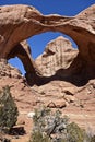 Double Arch, Utah Royalty Free Stock Photo