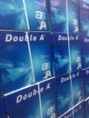 Double A from Australian and Hongkong Royalty Free Stock Photo