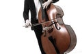 Double bass hands Contrabass