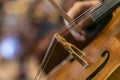 Double basses and cellos - side view - Background - Wallpaper - Double basses Royalty Free Stock Photo