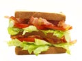 Double blt sandwich Royalty Free Stock Photo