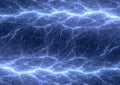 Double blue lightning Royalty Free Stock Photo