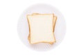 Double bread dish Royalty Free Stock Photo