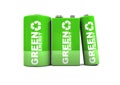 Double A, C And 9 Volt Green Energy Batteries