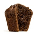 Double Chocolate Muffin Royalty Free Stock Photo