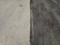 Black and white real asphalt texture background Royalty Free Stock Photo