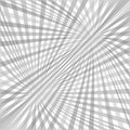 Double curved ray burst background - vector design from curved rays in grey tones