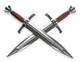 Double daggers Royalty Free Stock Photo