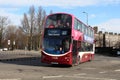 Double deck bus in Lothian livery in Edinburgh