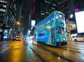 Double deck tram, Hong Kong, China