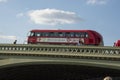 Double Decker and Houses of Parliament, London, UK