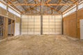 Double doors on large old barn in Utah Royalty Free Stock Photo