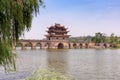 The Double Dragon bridge in Jianshui County, China Royalty Free Stock Photo
