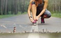 Double exposure of sport healthy human being