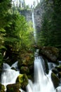 Double falls Royalty Free Stock Photo