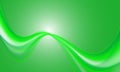 Double green gradient wave blend